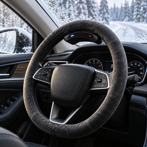 Cordless Heated Steering Wheel Cover