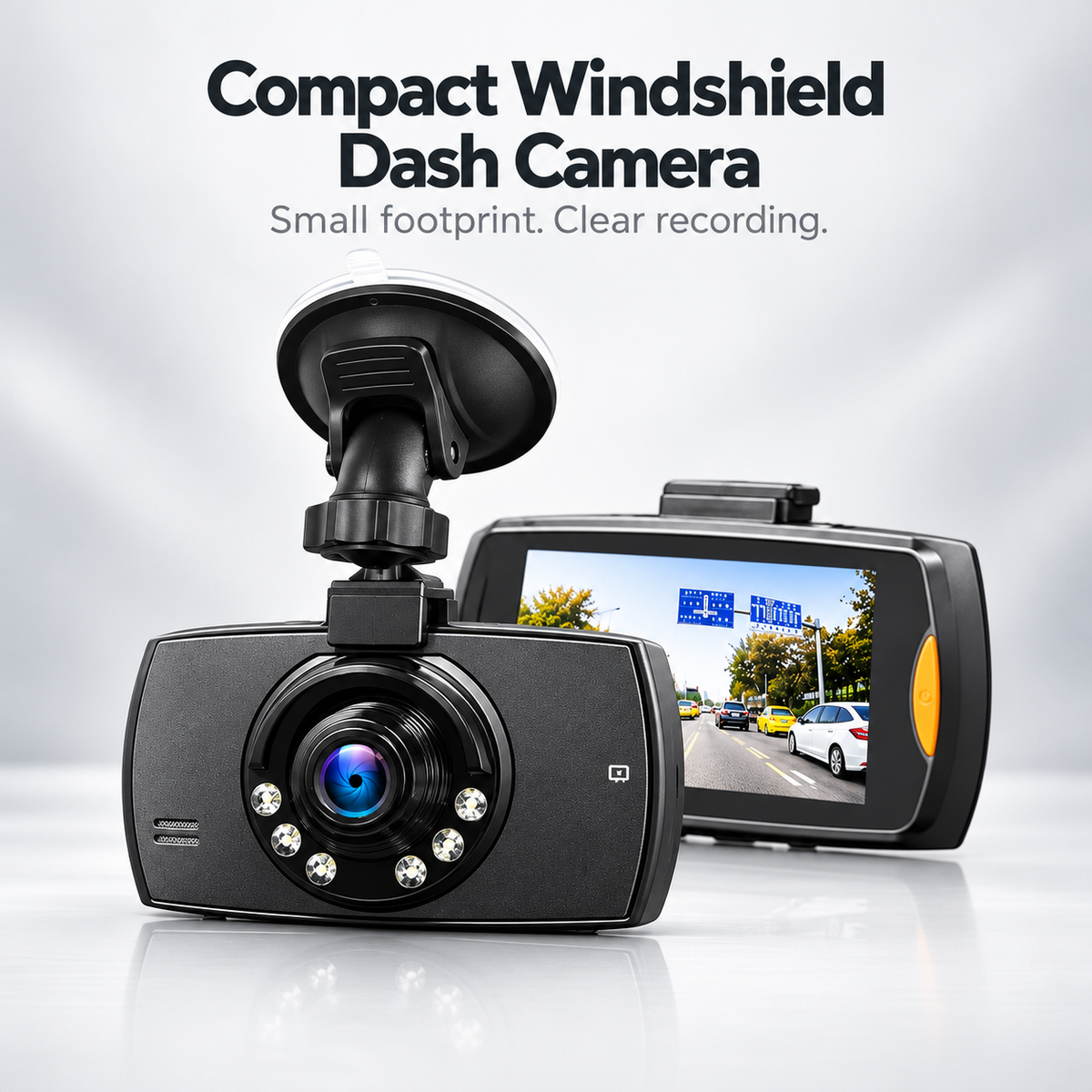 1080P Front Dash Camera with Night Vision