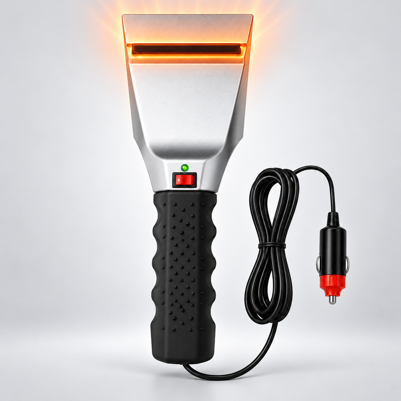 Electric Heated Windshield Ice Scraper